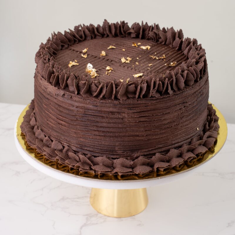 8''VEGAN MOIST CHOCOLATE CAKE