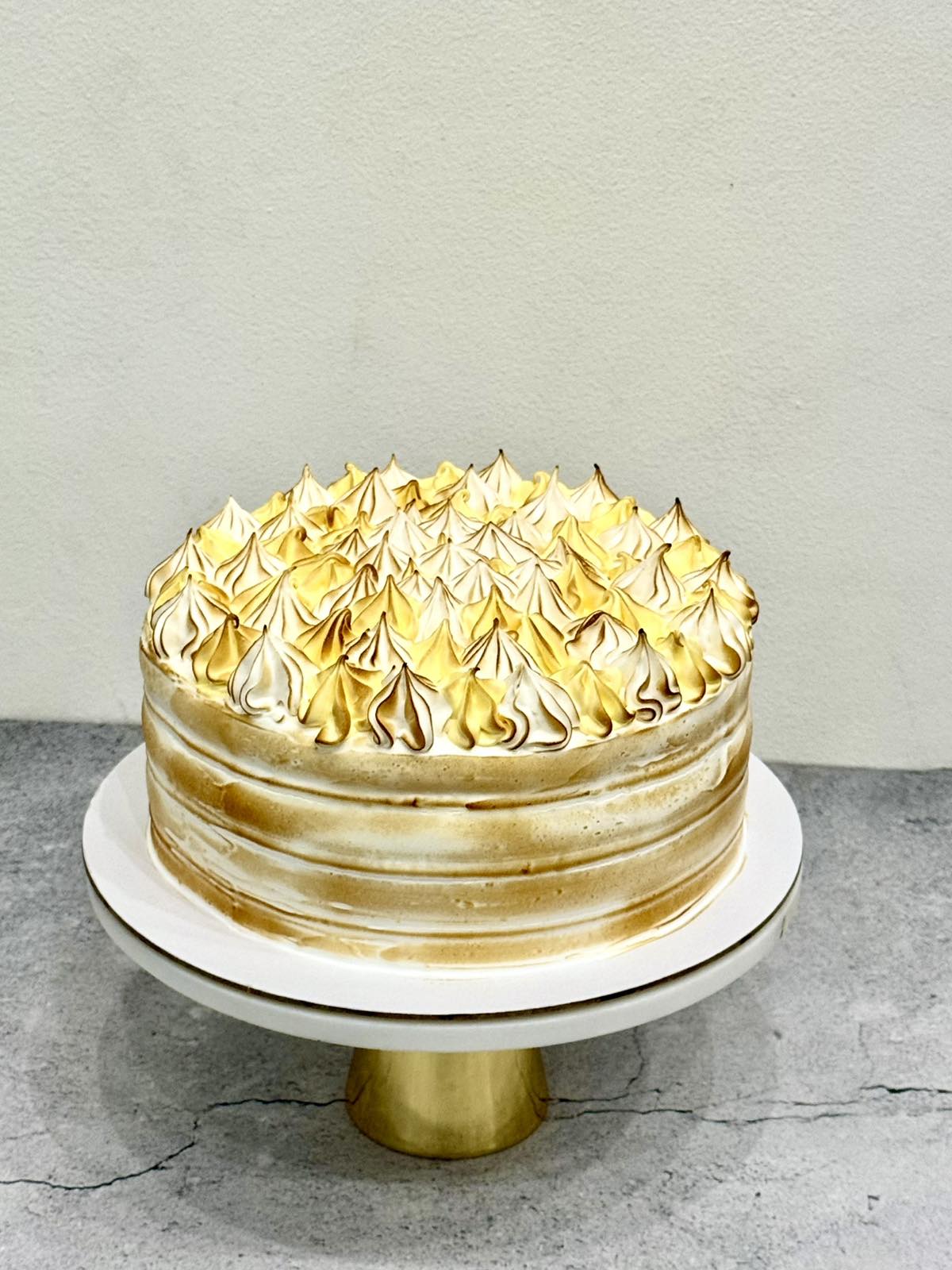 Lemon Drop Cashew Cake